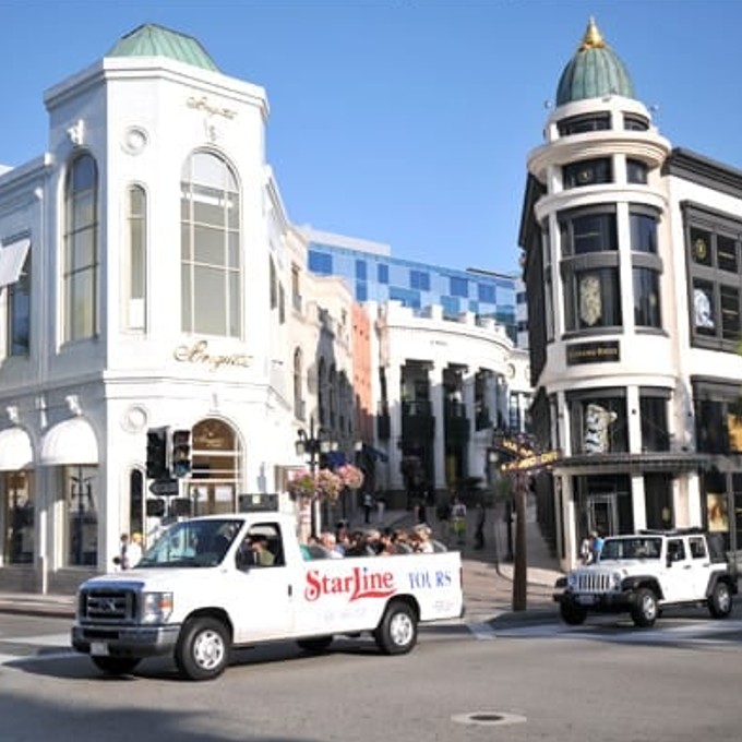 Celebrity Homes & Rodeo Drive Shopping, LA