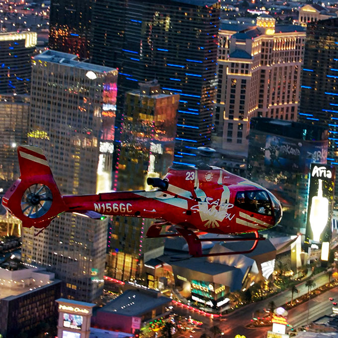 Romantic Las Vegas VIP Helicopter Strip Flight